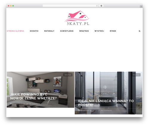 WordPress website theme Neder - 3katy.pl