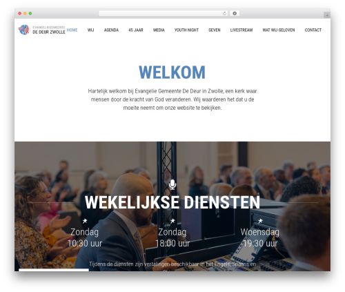 WP theme De Deur - dedeurzwolle.nl