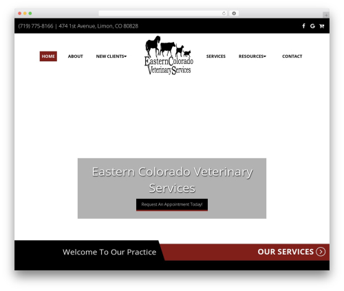 WP theme Parent Theme - easterncoloradovets.com