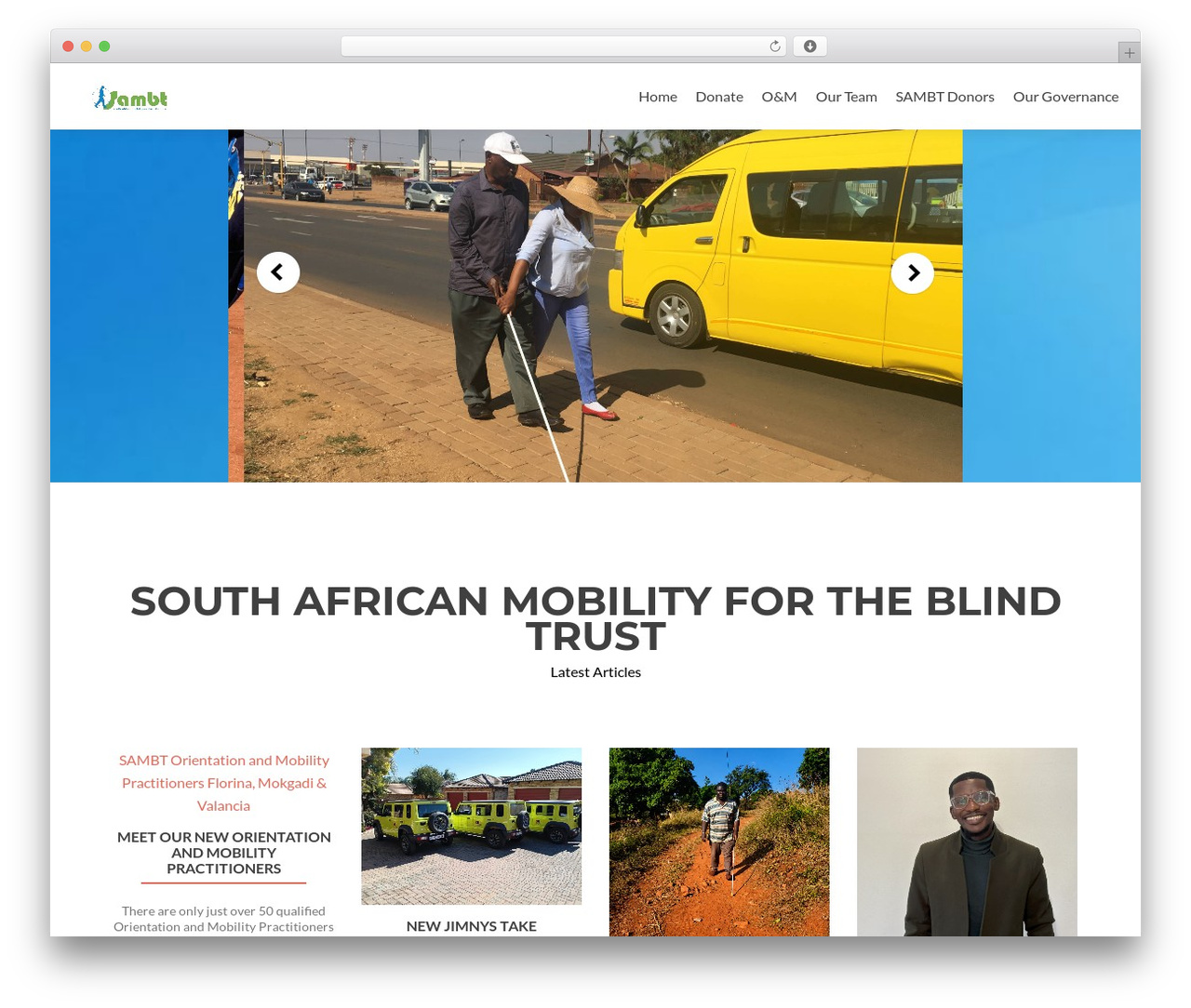 Zerif Lite WordPress theme - sambt.org.za