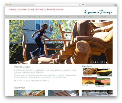 Custom Wordpress Theme best WordPress theme - ryersondesign.com