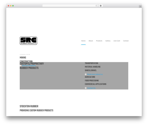 Divi WordPress theme - stocktonrubber.com