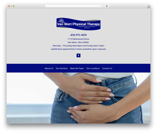 Divi_module_slick WordPress plugin - vanwertphysicaltherapy.com