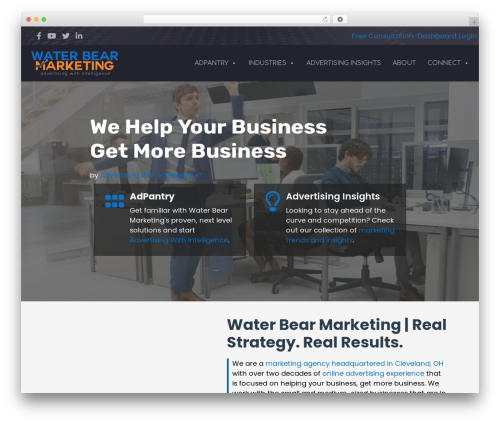 GeneratePress theme WordPress - waterbearmarketing.com