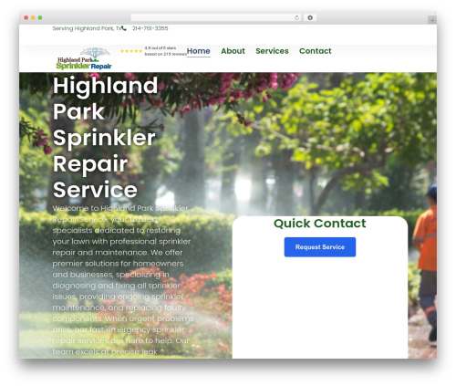 Satellite tech checkins WordPress plugin - highlandparksprinklerrepair.com