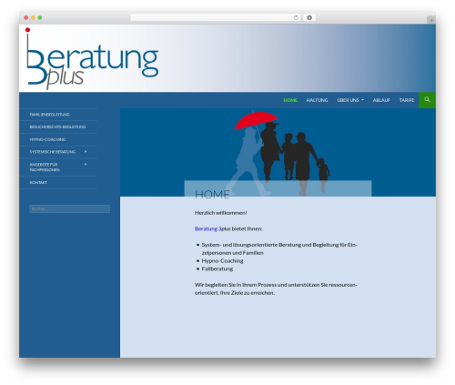 Madeini top WordPress theme - beratung3plus.ch