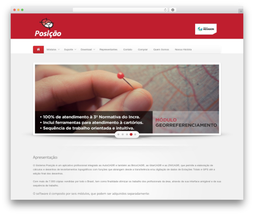 Maxx WordPress theme design - posicao.com.br