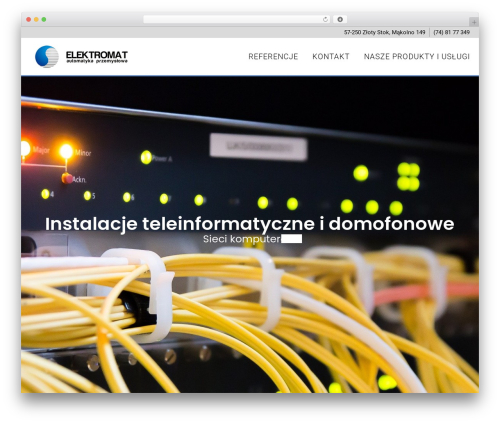 Rev_slider WordPress plugin - elektromat.com.pl