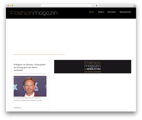 Double opt in WordPress plugin - fashion-magazin.de