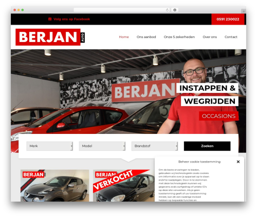 Theme WordPress Trader - berjan.nl