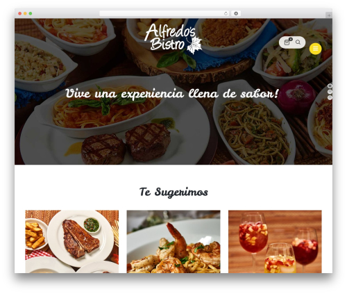 WordPress theme Lafka - alfredosbistro.com