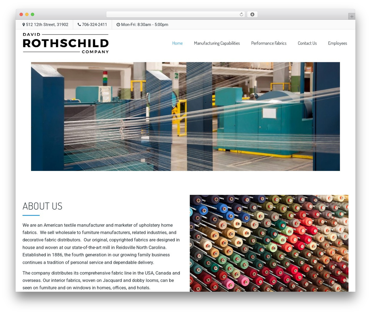 WordPress theme Lambda - davidrothschildco.com