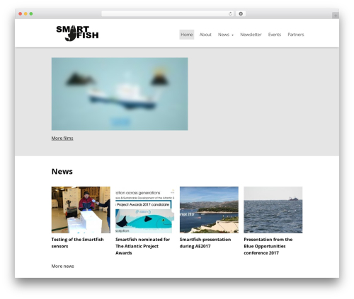 WordPress theme Nofima - Multisite 2017 - smart-fish.eu