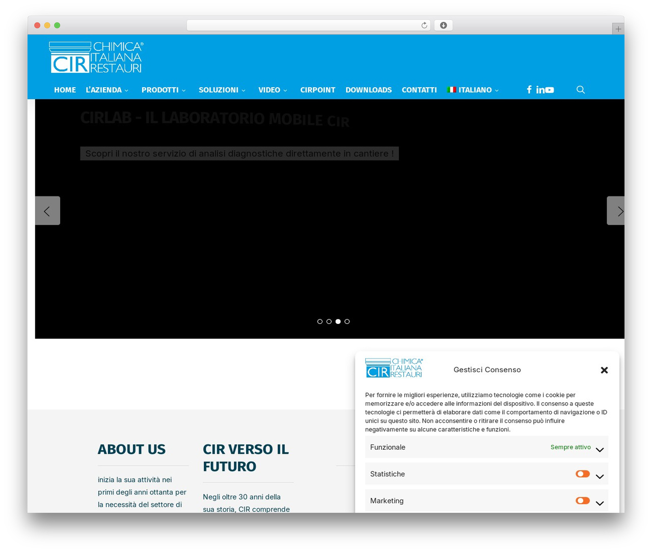 WordPress theme Salient - circhimica.it WordPress theme Salient - circhimica.it