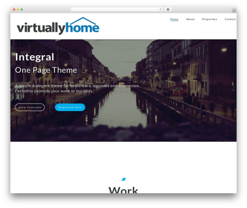 Elemental theme WordPress - virtually-home.com