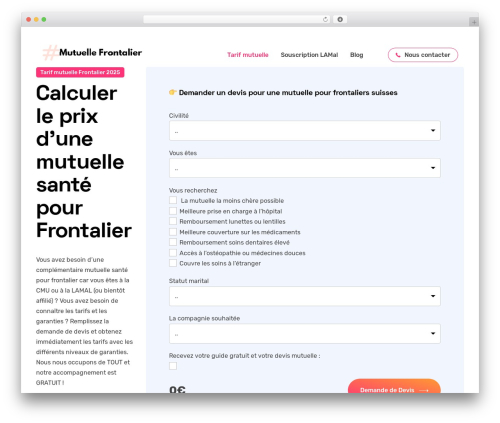 Pix settings WordPress plugin - mutuelle-frontalier-suisse.ch