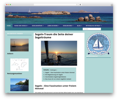 Amazon simple affiliate WordPress plugin - segeln-traum.de