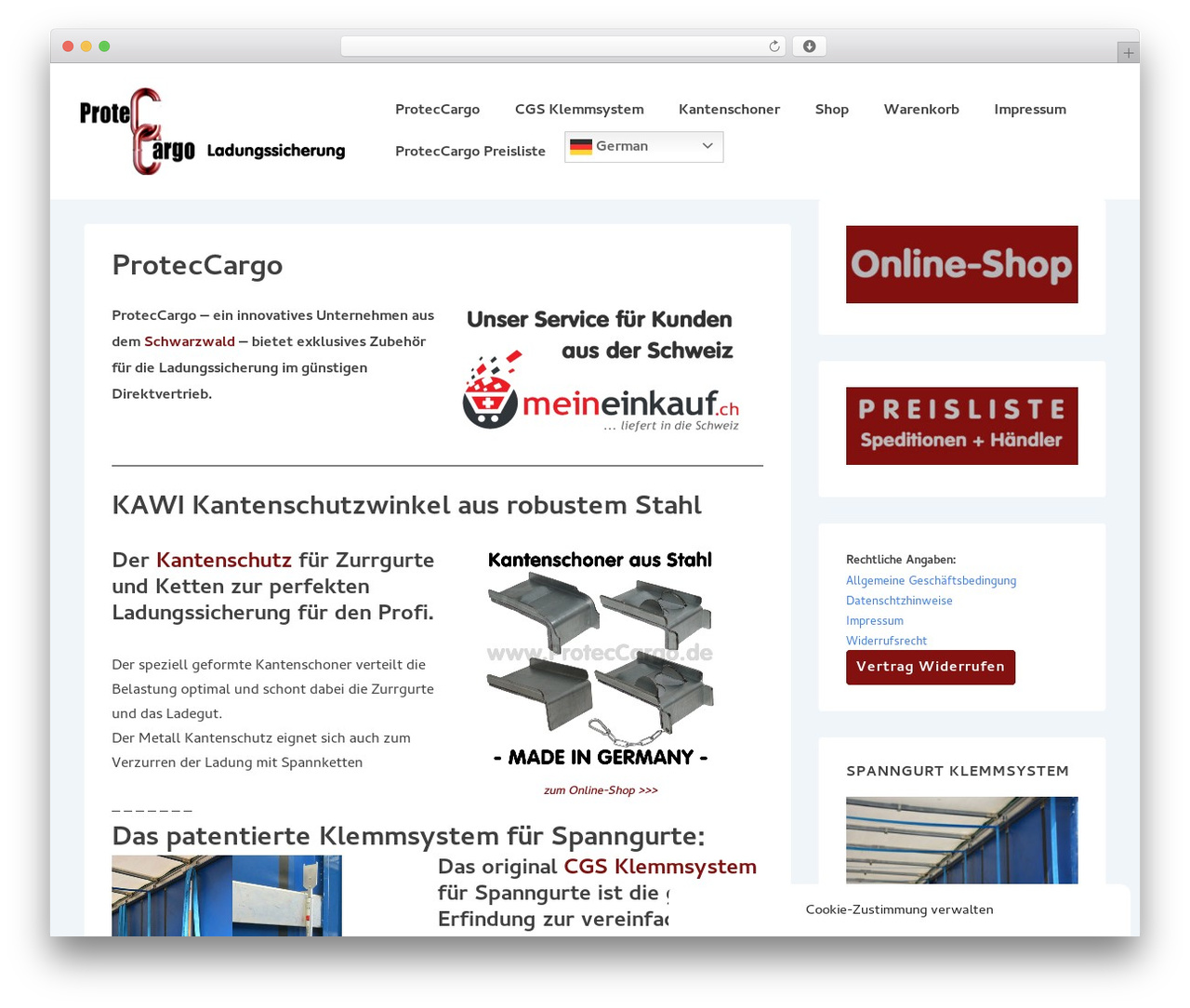 Responsive free WordPress theme - proteccargo.de Responsive free WordPress theme - proteccargo.de