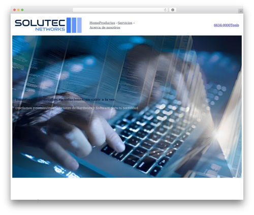 Theme WordPress Blockscape - solutecgt.com