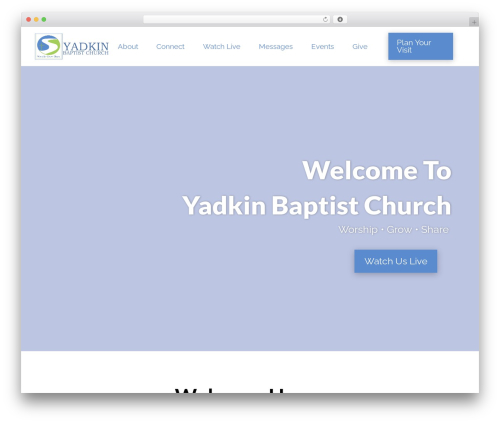 Sermon manager pro WordPress plugin - yadkinbc.org