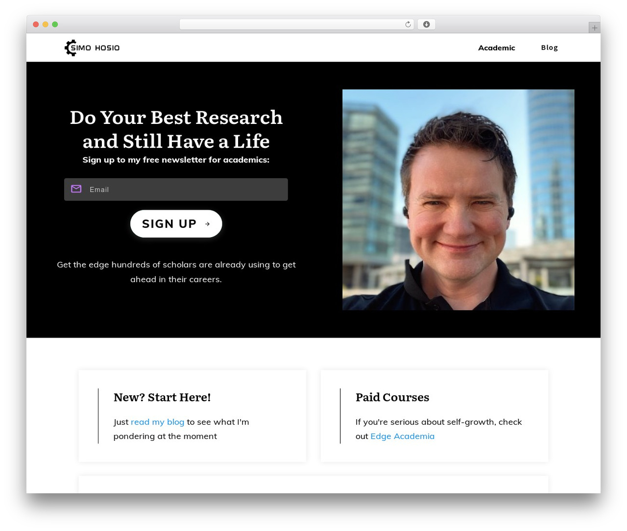 Thrive Theme Builder WP theme - simohosio.com