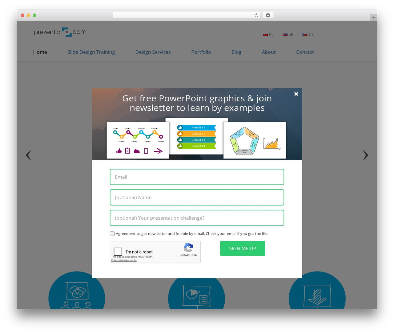 WordPress theme CosmosWP - prezentio.com