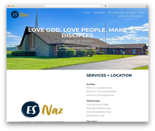 WordPress theme Divi - esnmatt.com