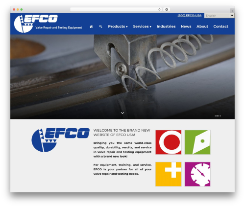 WordPress theme Forwardtrends Custom Theme - efcousa.com