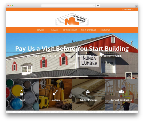 WordPress website theme Reach Local - nundalumberandhardware.com