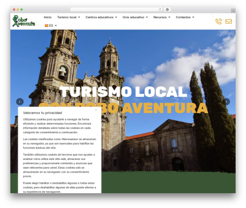 Activland theme WordPress - poboaventura.com