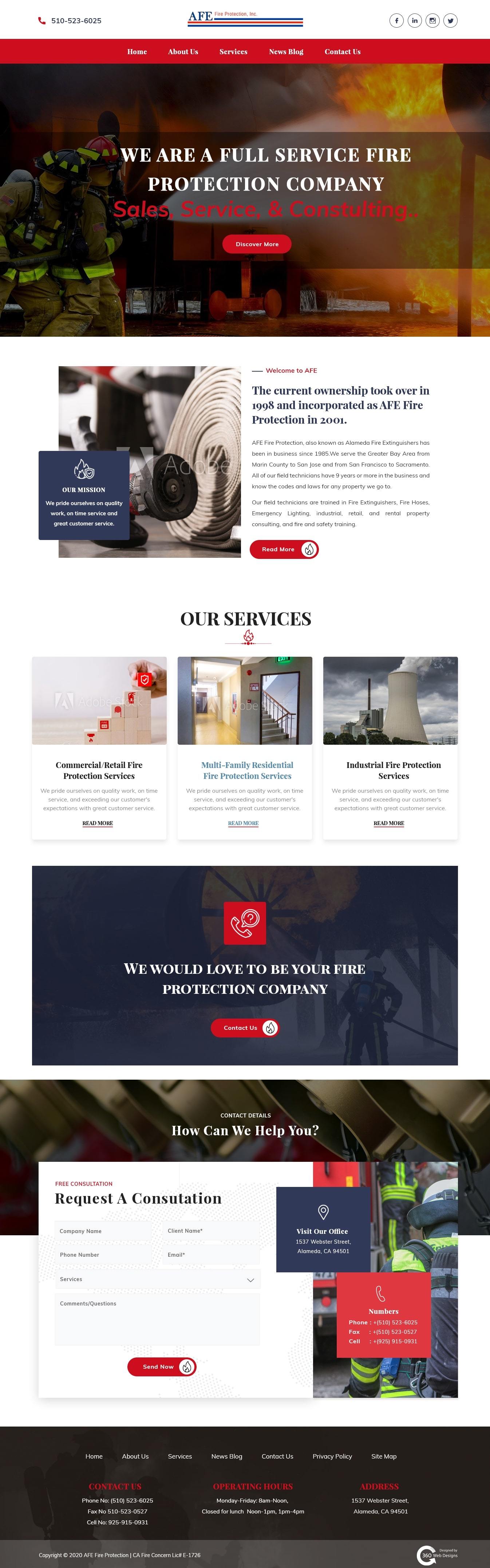 AFE WordPress theme by Codenatives