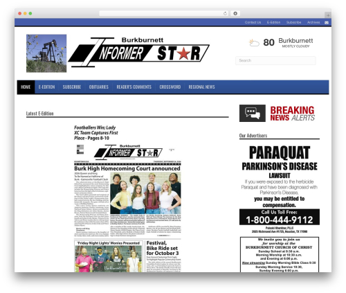 Webads rss WordPress plugin - burknews.com