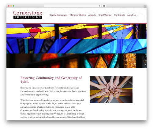 Automattic for agencies client WordPress plugin - cornerstonefundraising.com