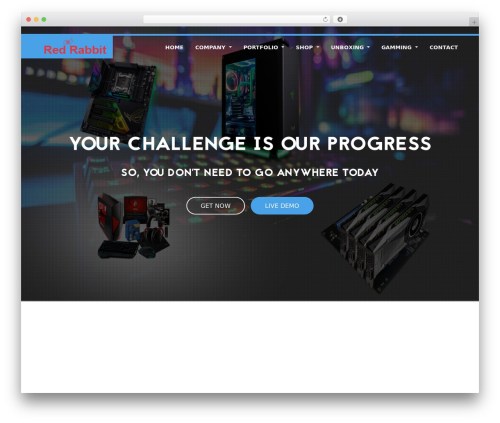 Deva WordPress theme - redrabbitsbali.com