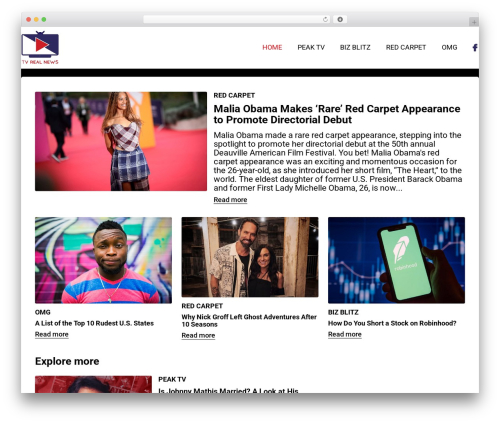 Elementor1 WordPress plugin - tvrealnews.com