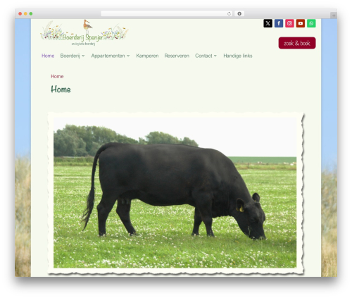 Divi breadcrumbs module WordPress plugin - boerderijspanjer.nl