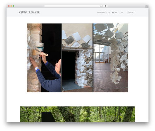 fathom WordPress theme - kendallbaker.org
