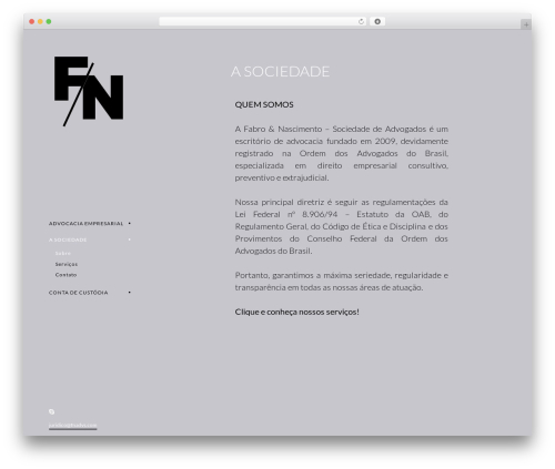 Lima WordPress theme design - fnadvs.com