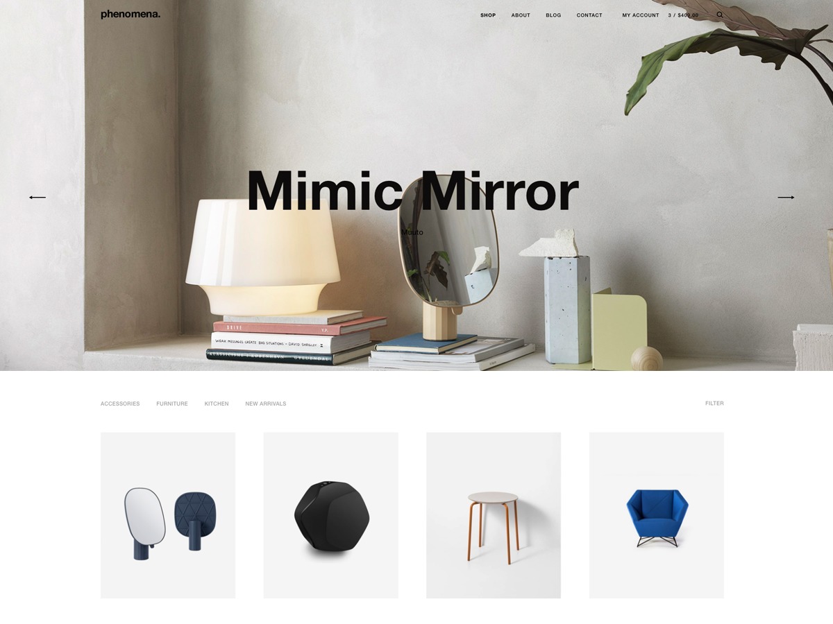 Phenomena WordPress theme