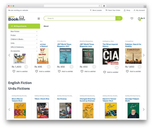 Jetpack search WordPress plugin - onlinebookcentre.com