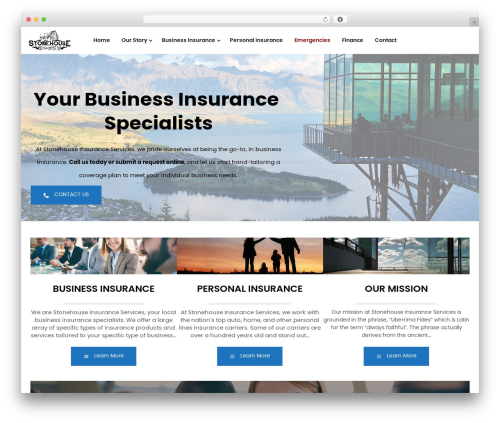 Theme WordPress Massive Dynamic - stonehouseins.com