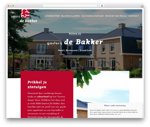 Wp restaurant price list pro WordPress plugin - gasterijdebakker.nl
