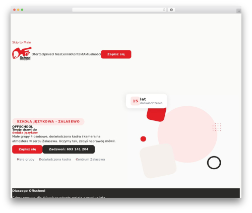 WordPress theme Etch Child Theme - offschool.pl