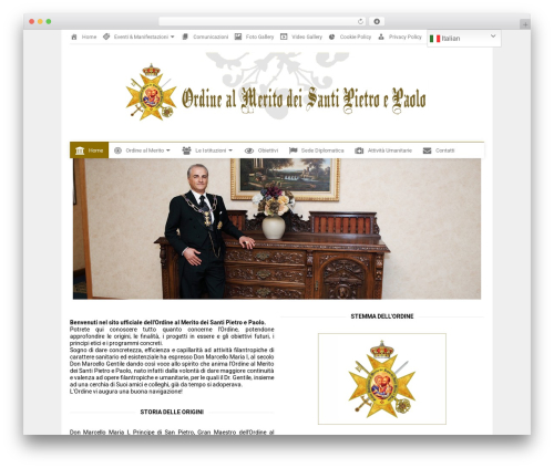 WordPress theme MagOne - ordinedeisantipietroepaolo.org