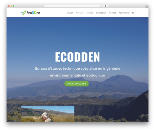 Alizé Studio theme theme WordPress - ecodden.fr