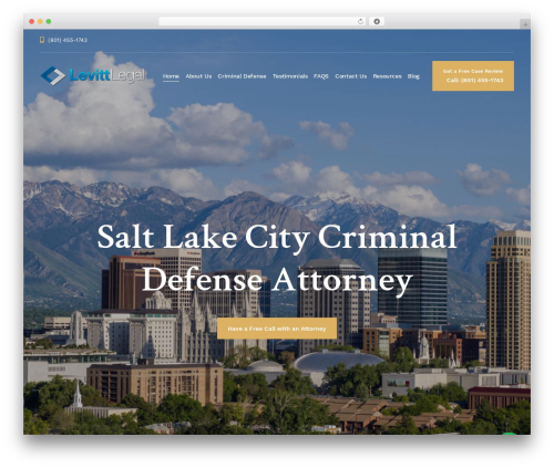 ATIS theme WordPress - defenselawutah.com