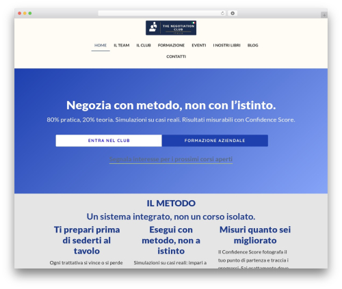 Double opt in WordPress plugin - thenegotiationclubs.it