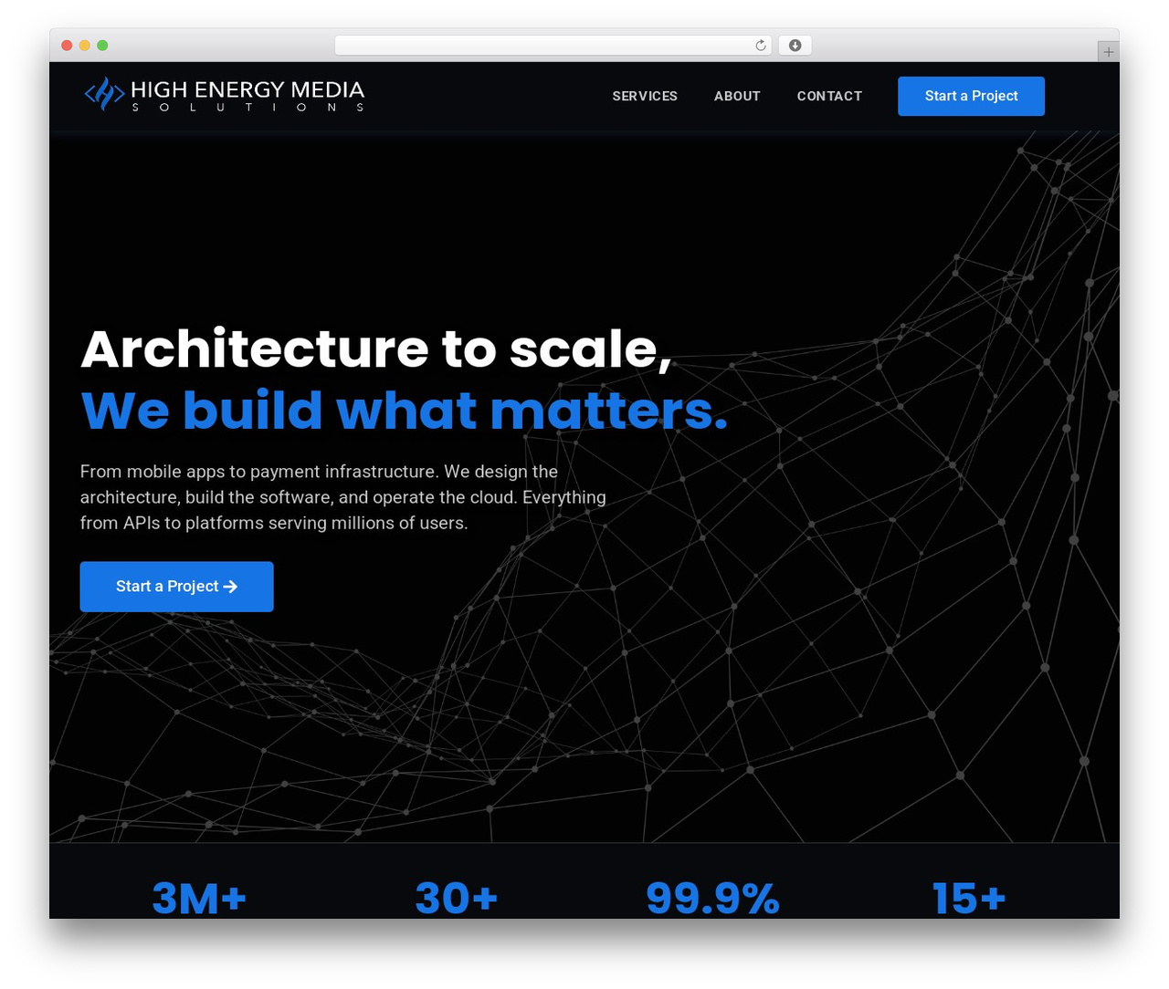 Hello Elementor WordPress theme - highenergymedia.com
