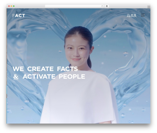 Theme WordPress fact-theme - fact.tokyo.jp
