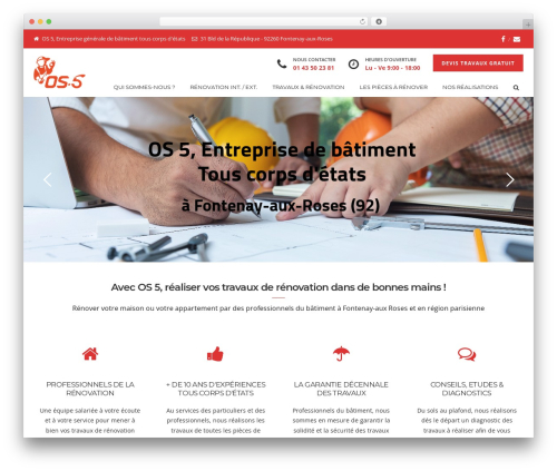 WordPress theme Ostrya - os5.fr